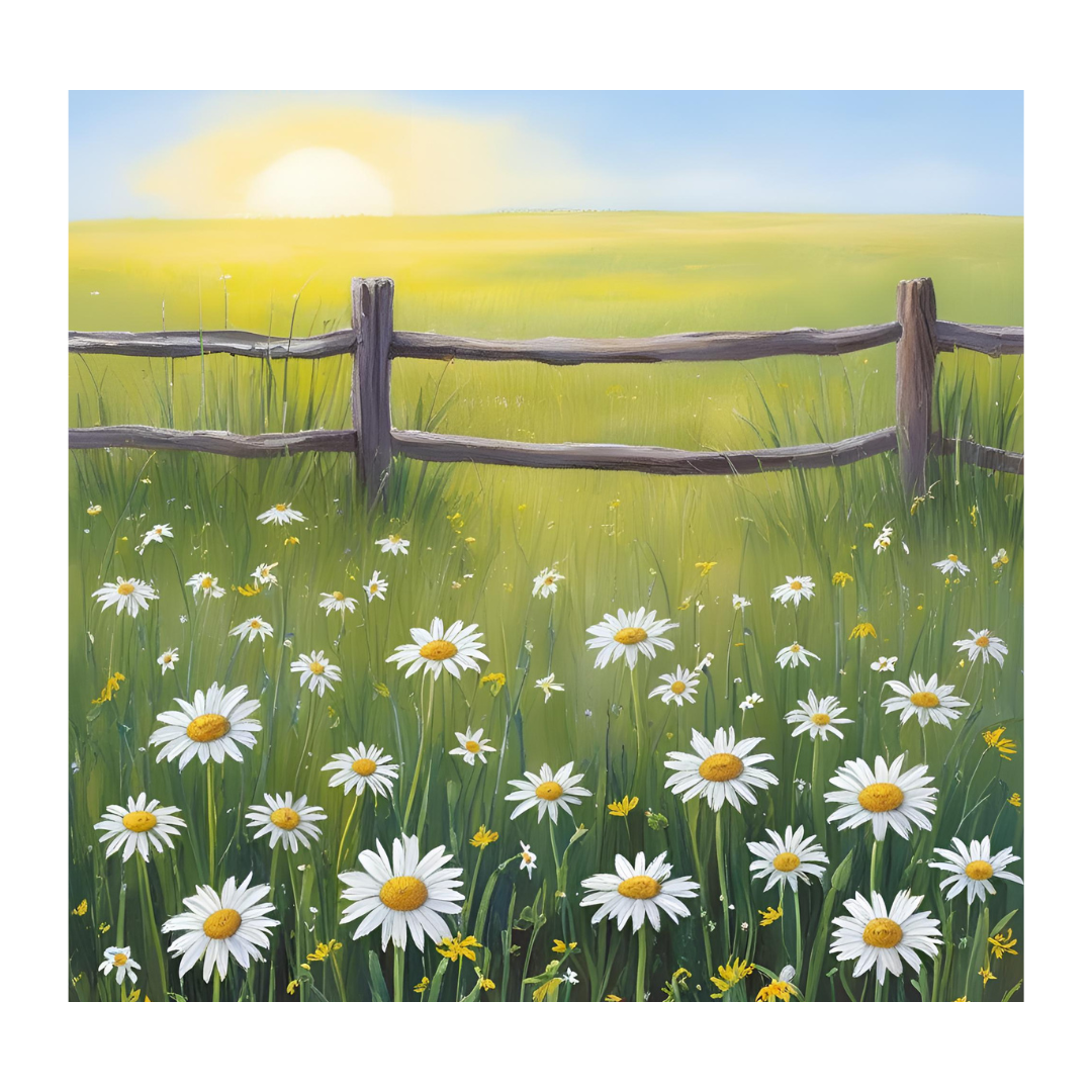 Zoom Acrylics:  Dancing Daisies - A Meadow in Bloom! May 6th 7-9pm