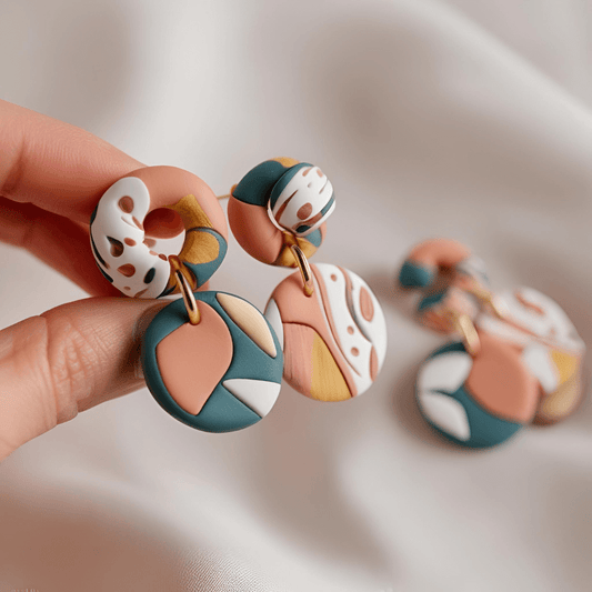 Zoom & Bloom : The Art of Abstract Polymer Clay Earring Workshop!