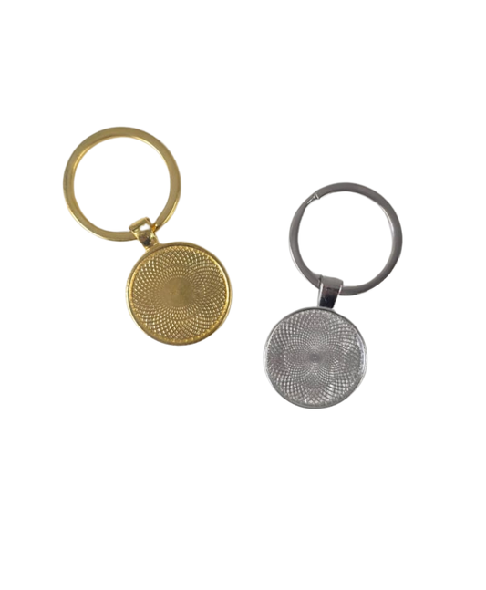 Blank Keyring Bezels – 25mm