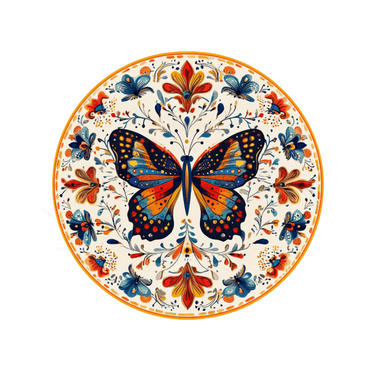 Premium UVDTF Vinyl Transfers for Resin Tumblers & Crafts: Midsummer Flutter!
