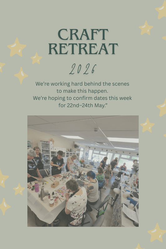 Create and Bloom Crafts 2026 Craft Retreat!