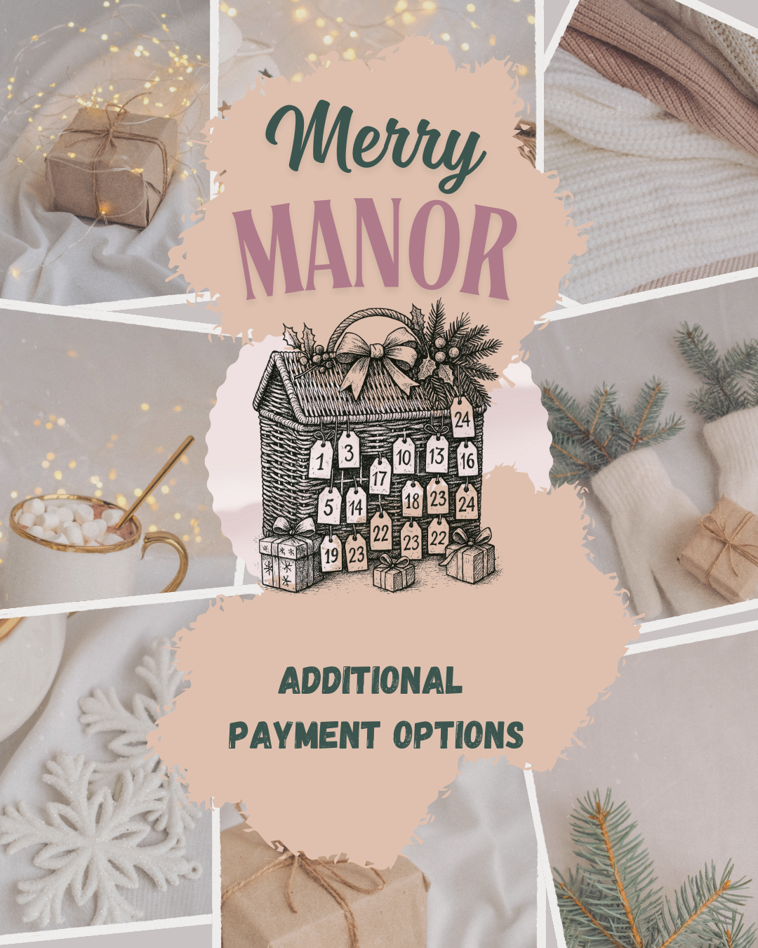 Merry Manor Resin Maker's Christmas Countdown - Additional Payments!
