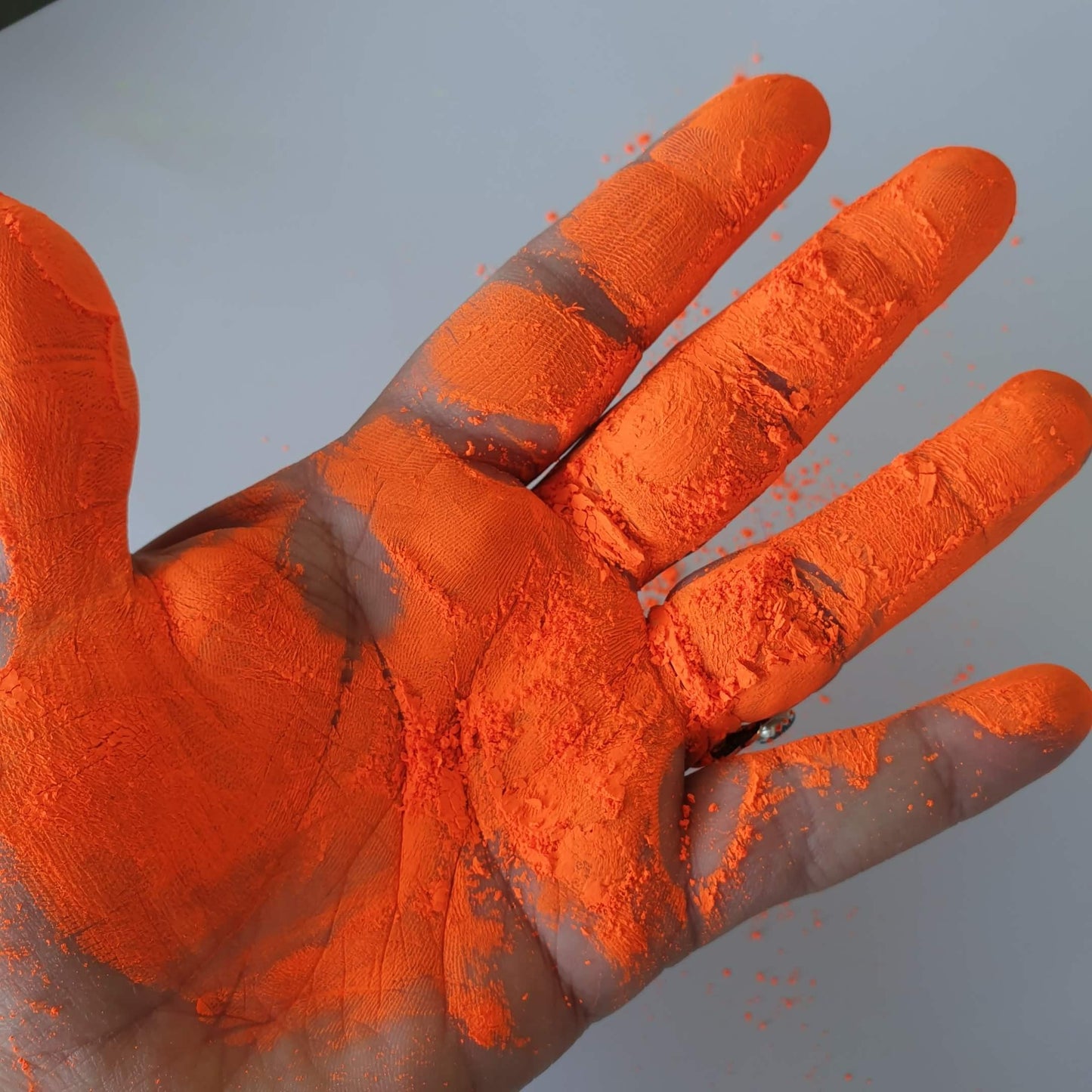 Mixed Media Neon Popping Pigment powder: Cassette Coral!