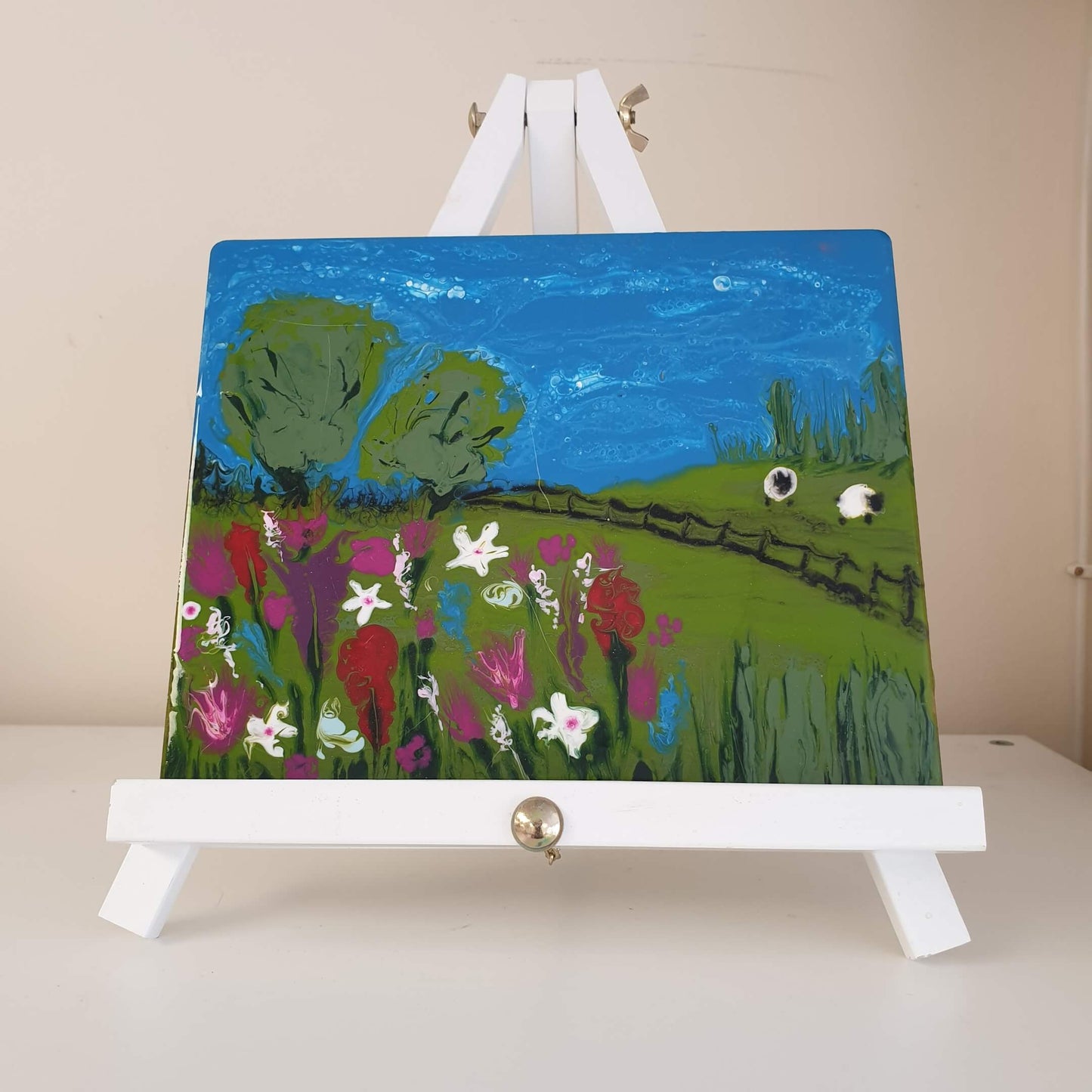 Cottage Garden Resin Art kit: Craft Kit