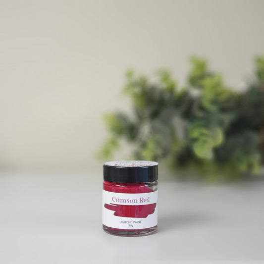 Professional Bloom Acrylic Paint: Crimson Red