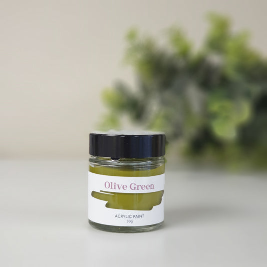 Professional Bloom Acrylic Paint: Olive Green