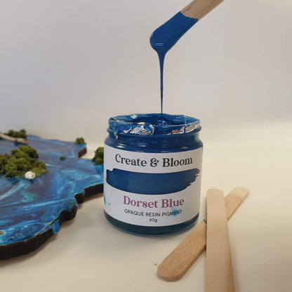 Opaque Resin Pigment: Dorset Blue