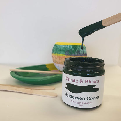 Eco-Resin Pigment: Andersen Green