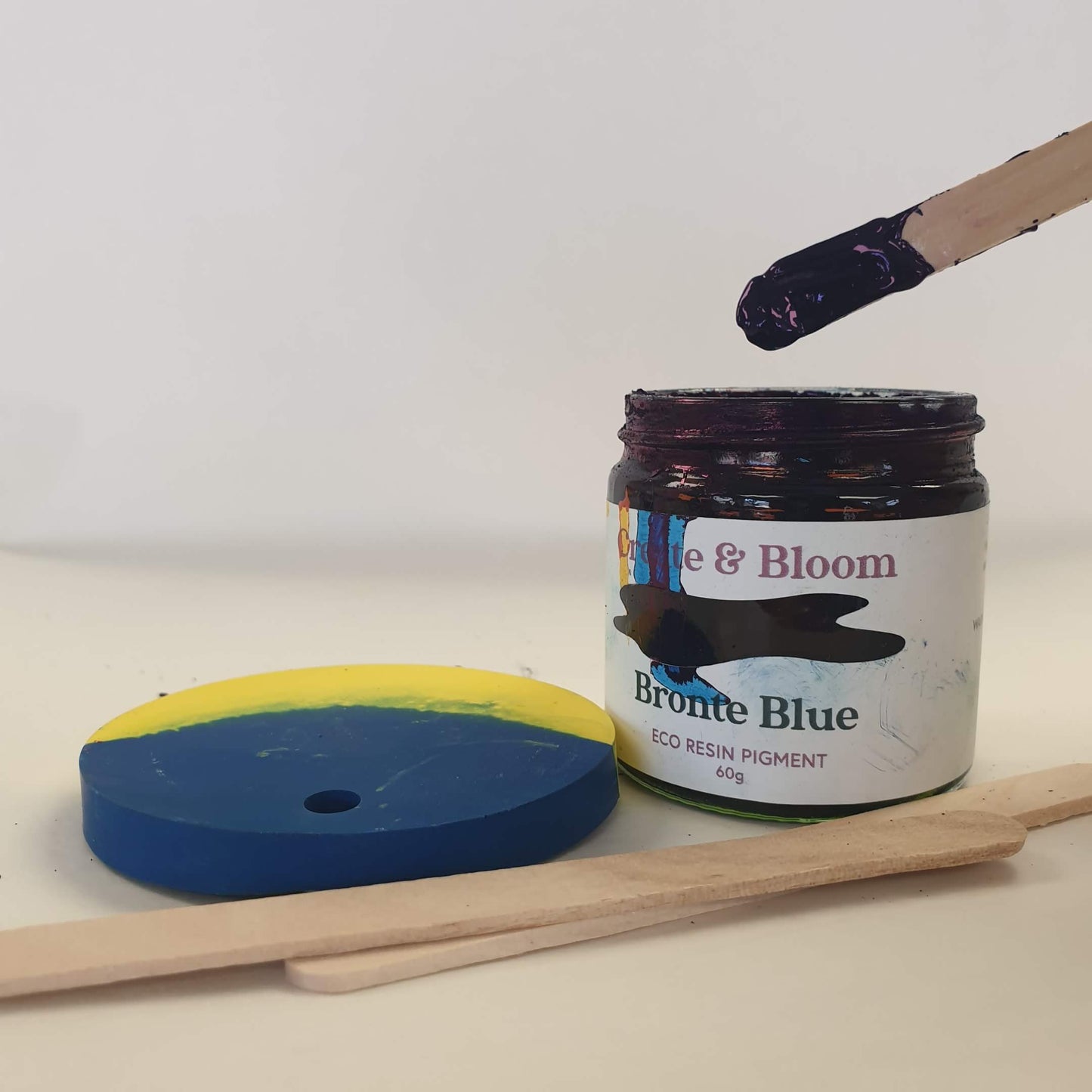 Eco-Resin Pigment: Brontë Blue