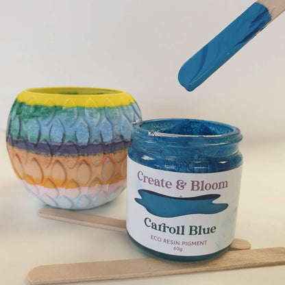 Eco-Resin Pigment: Carroll Blue
