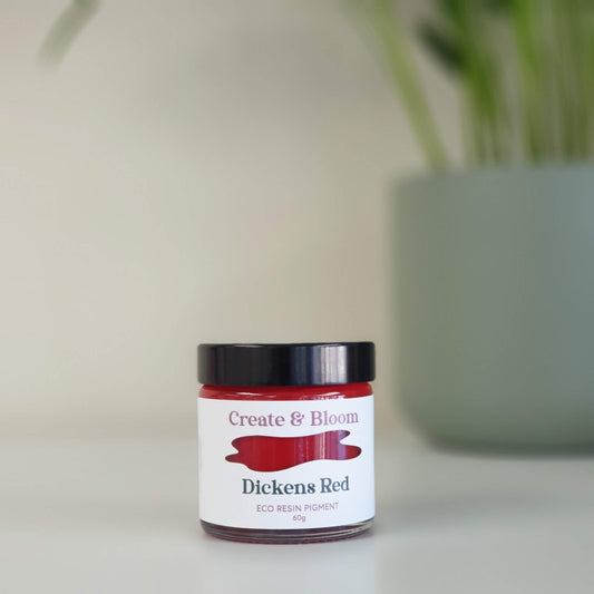 Eco Pour -Resin Pigment: Dickens Red