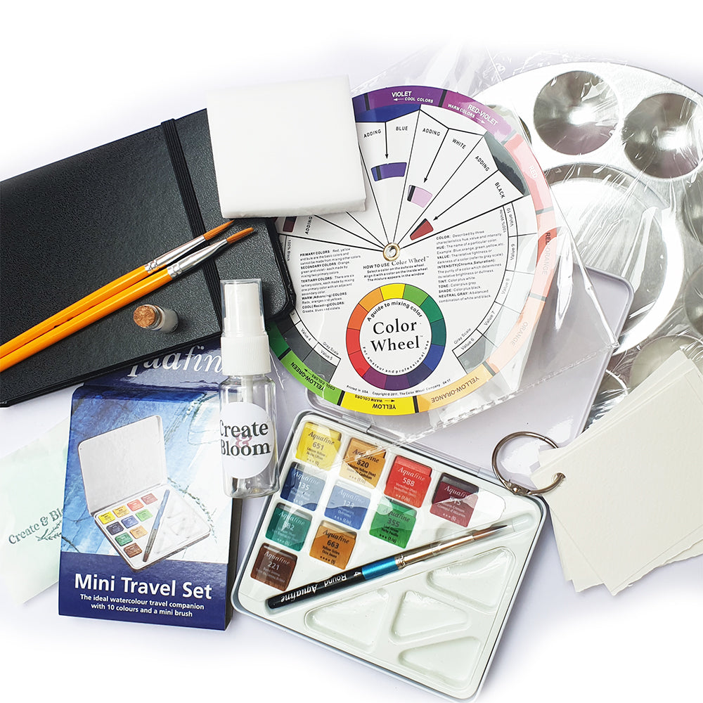 Essential Watercolour Painting Toolkit