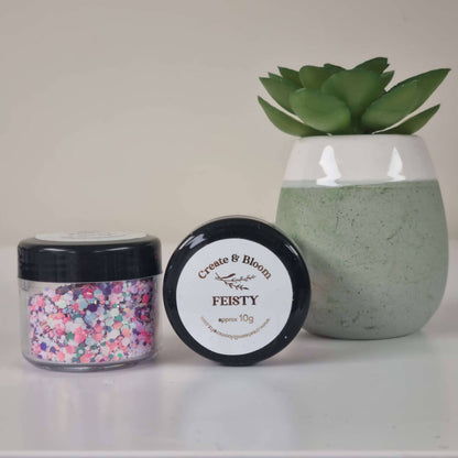 Ultimate Bloom Glitter Mix: Feisty