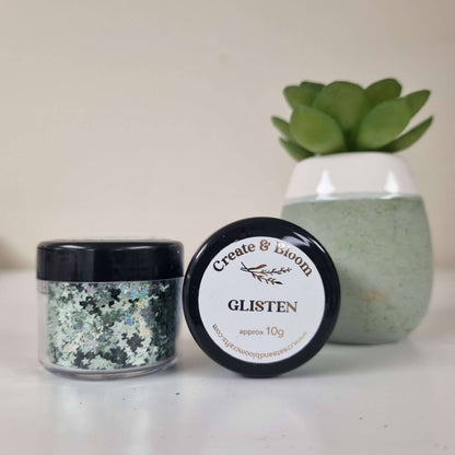 Textured Luxury Star Glitter: Glisten
