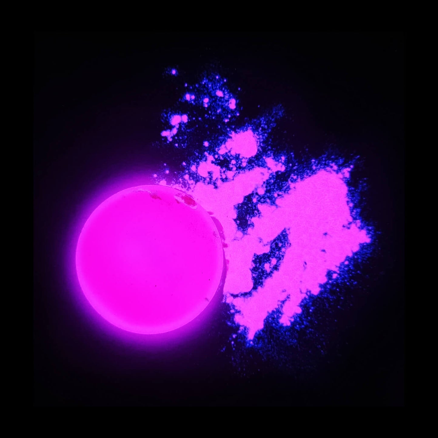 UV Glow Powder Pigment - Dione Pink