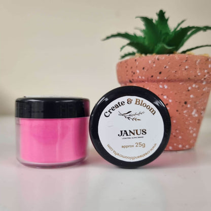 UV Glow Powder Pigment - Janus Orange