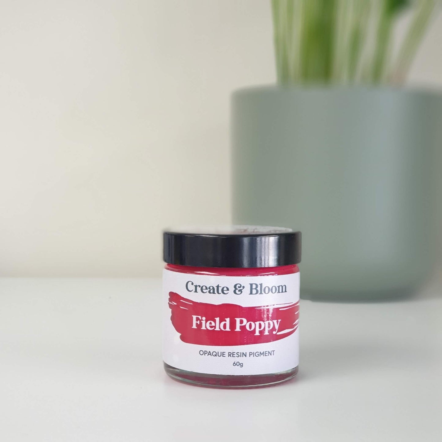 Opaque Resin Pigment: Field Poppy Red