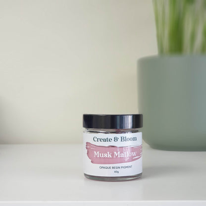 Opaque Resin Pigment: Musk Mallow Pink