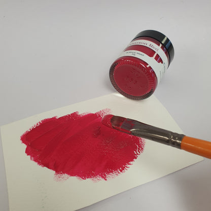 Professional Bloom Acrylic Paint: Crimson Red