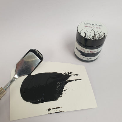 Professional Bloom Acrylic Paint: Mars Black