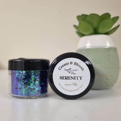 Ultra Chameleon Colour Shift Bloom Glitter: Serenity