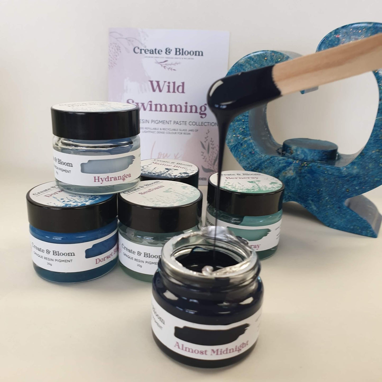 Opaque Resin Pigment Bundle: Wild Swimming