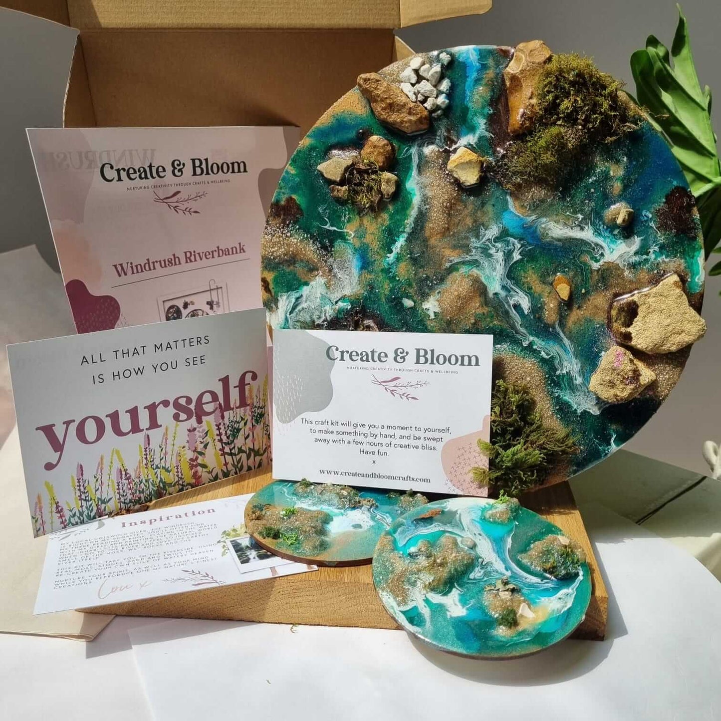 Windrush Riverbank Textural Resin Art Kit