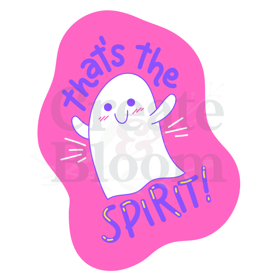 Premium UVDTF Vinyl Transfers for Resin Tumblers & Crafts: Boo!