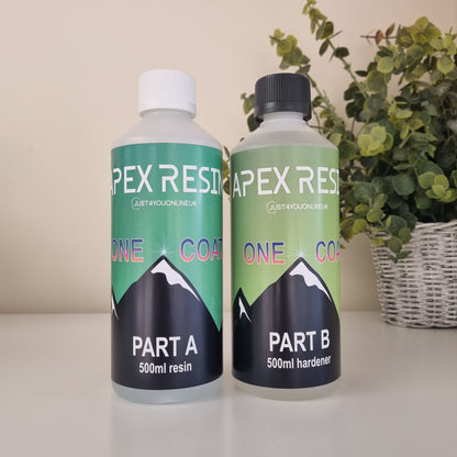 Apex Resin One Coat - High Viscosity, Fast Curing Epoxy Resin
