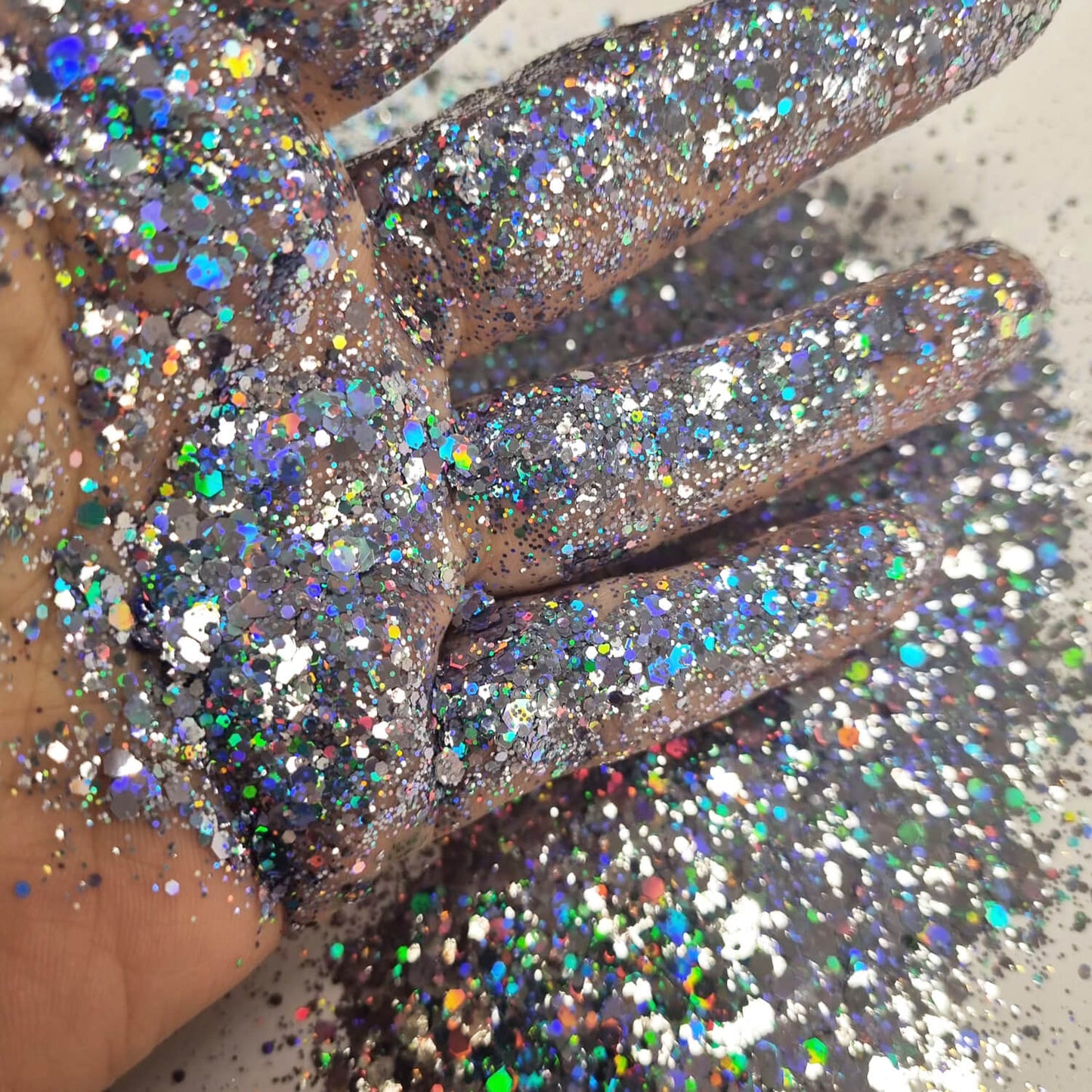 Ultra Holographic Disco Ball Glitter Mix: Blessed