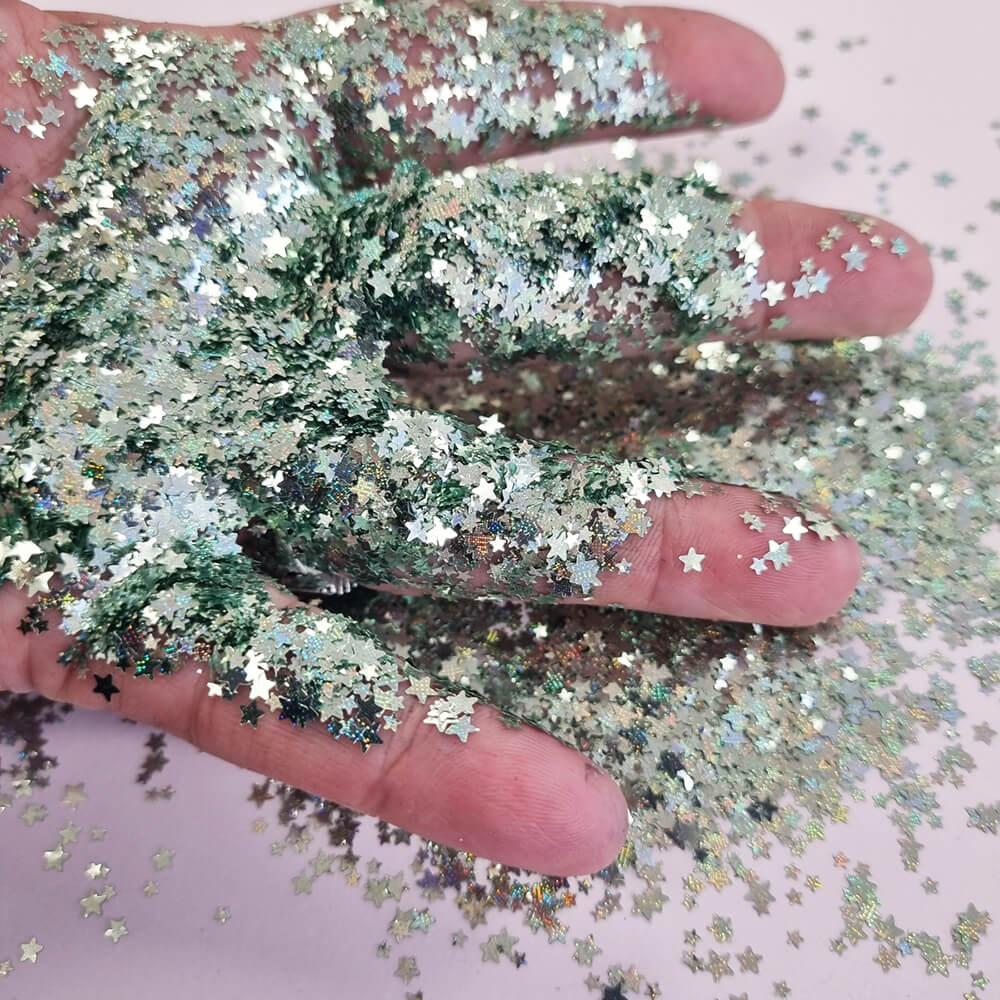 Textured Luxury Star Glitter: Glisten