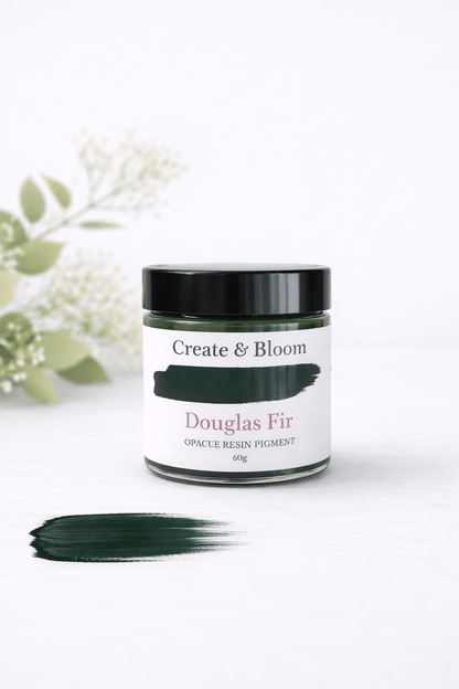 Opaque Resin Pigment: Douglas Fir Green