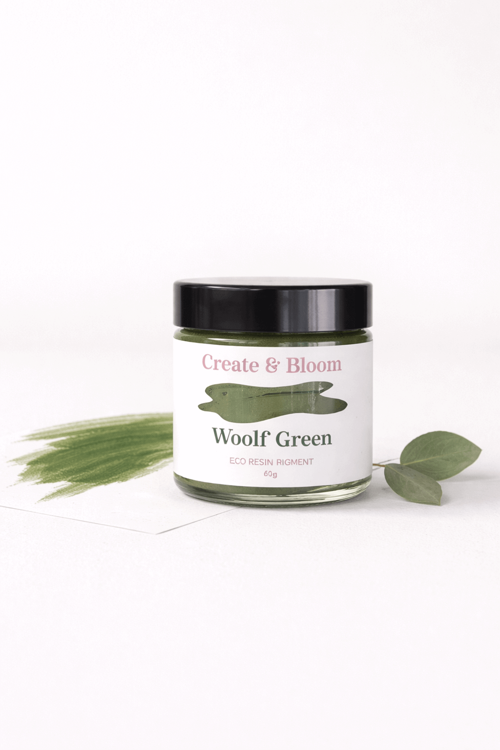 Eco-Resin Pigment: Woolf Green