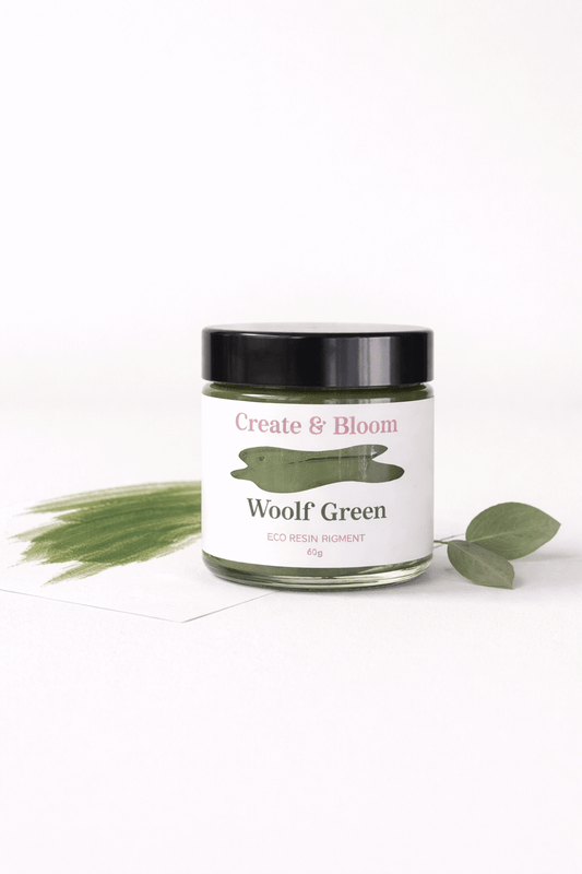 Eco-Resin Pigment: Woolf Green
