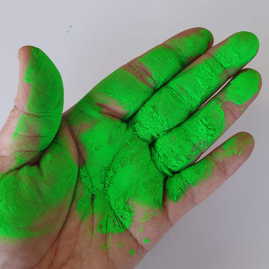 Mixed Media Neon Popping Mica: Electric Avenue!