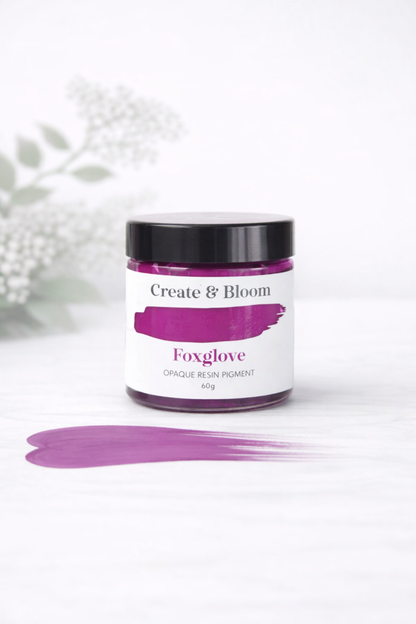 Opaque Resin Pigment: Foxglove Pink!