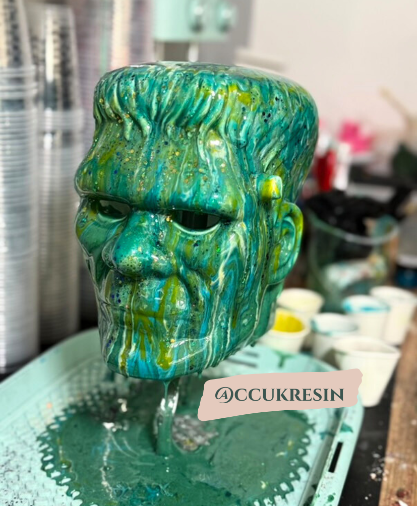 Opaque Resin Pigment: Lacewing Green