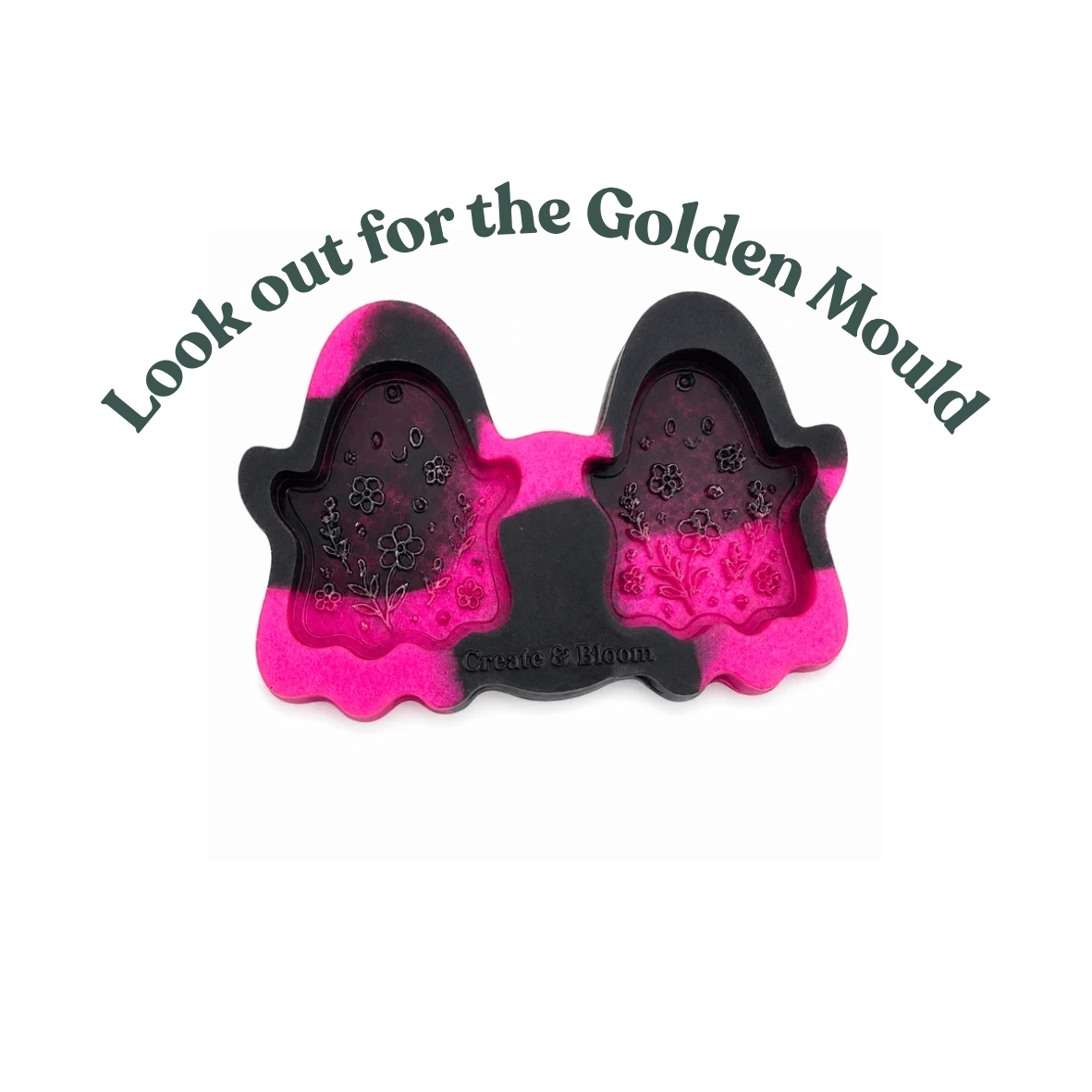 silicone mould for resin crafts - ghost