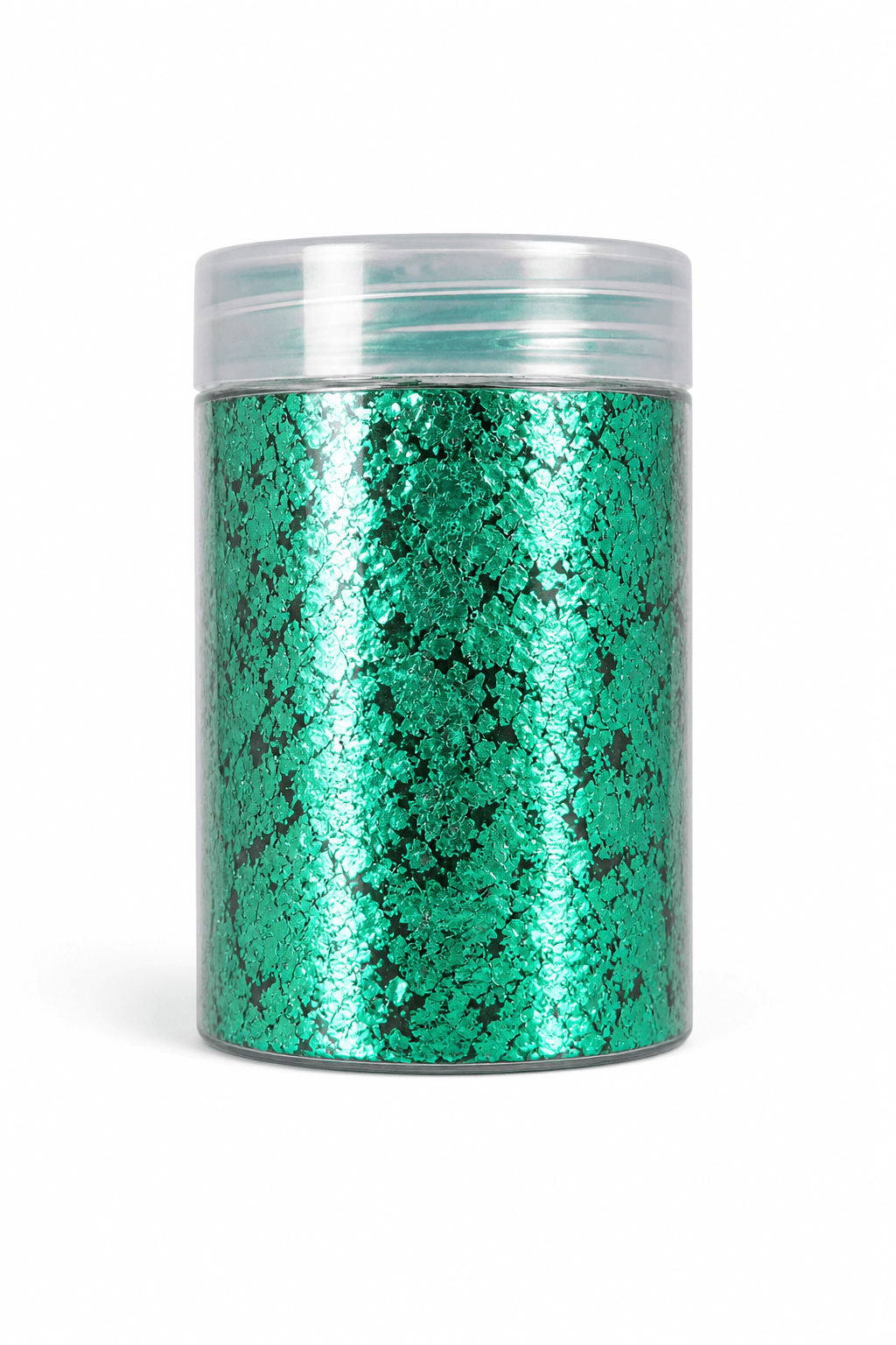 metallic leaf, green metallic flake, metallic 