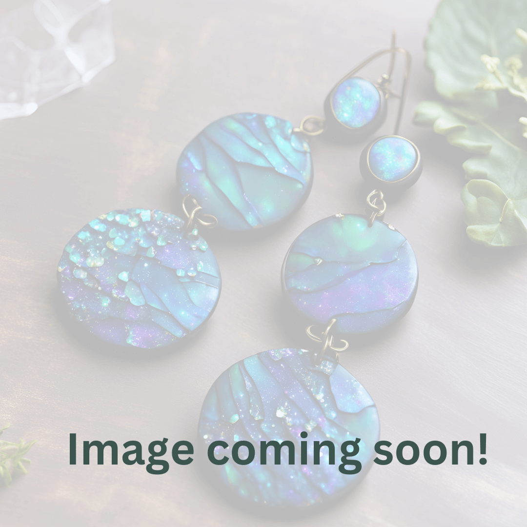 Zoom & Bloom : Black Opal Inspired Polymer Clay Earring Workshop! 17th April