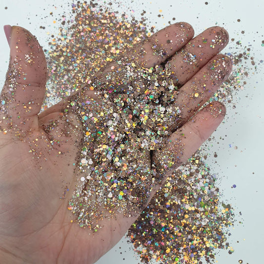 Planet-Friendly Bio Truffle Glitter Mix: Isla