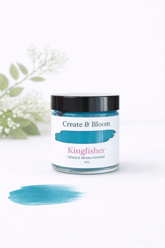 Opaque Resin Pigment: Kingfisher Turquoise