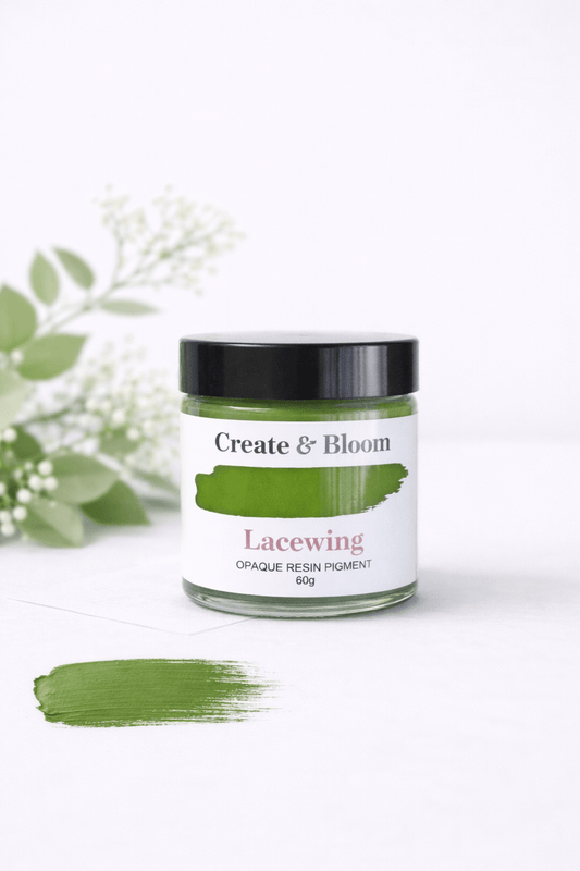 Opaque Resin Pigment: Lacewing Green