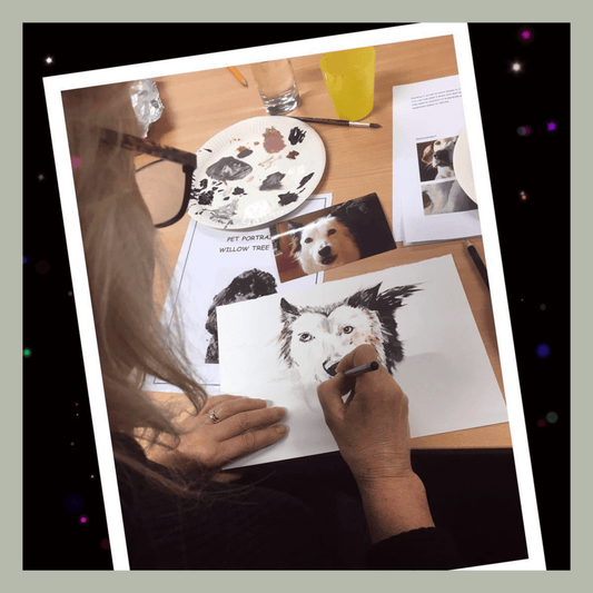Paint a Pet or Furry Friend – Watercolour Workshop! Tues Sept 9th 8pm!