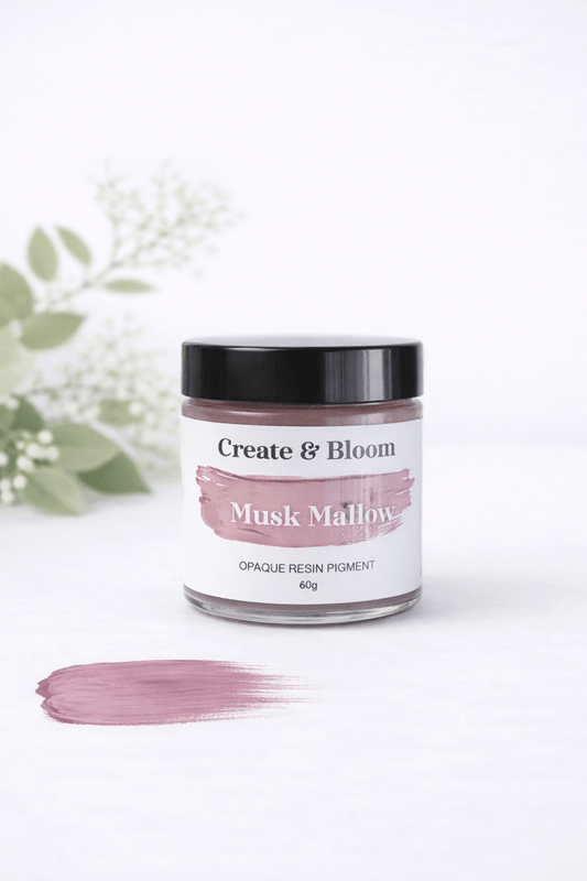 Opaque Resin Pigment: Musk Mallow Pink