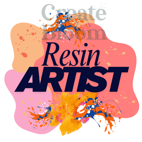 Resin Artist UVDTF Decal – Perfect for Aprons, Hoodies & Studio Wear