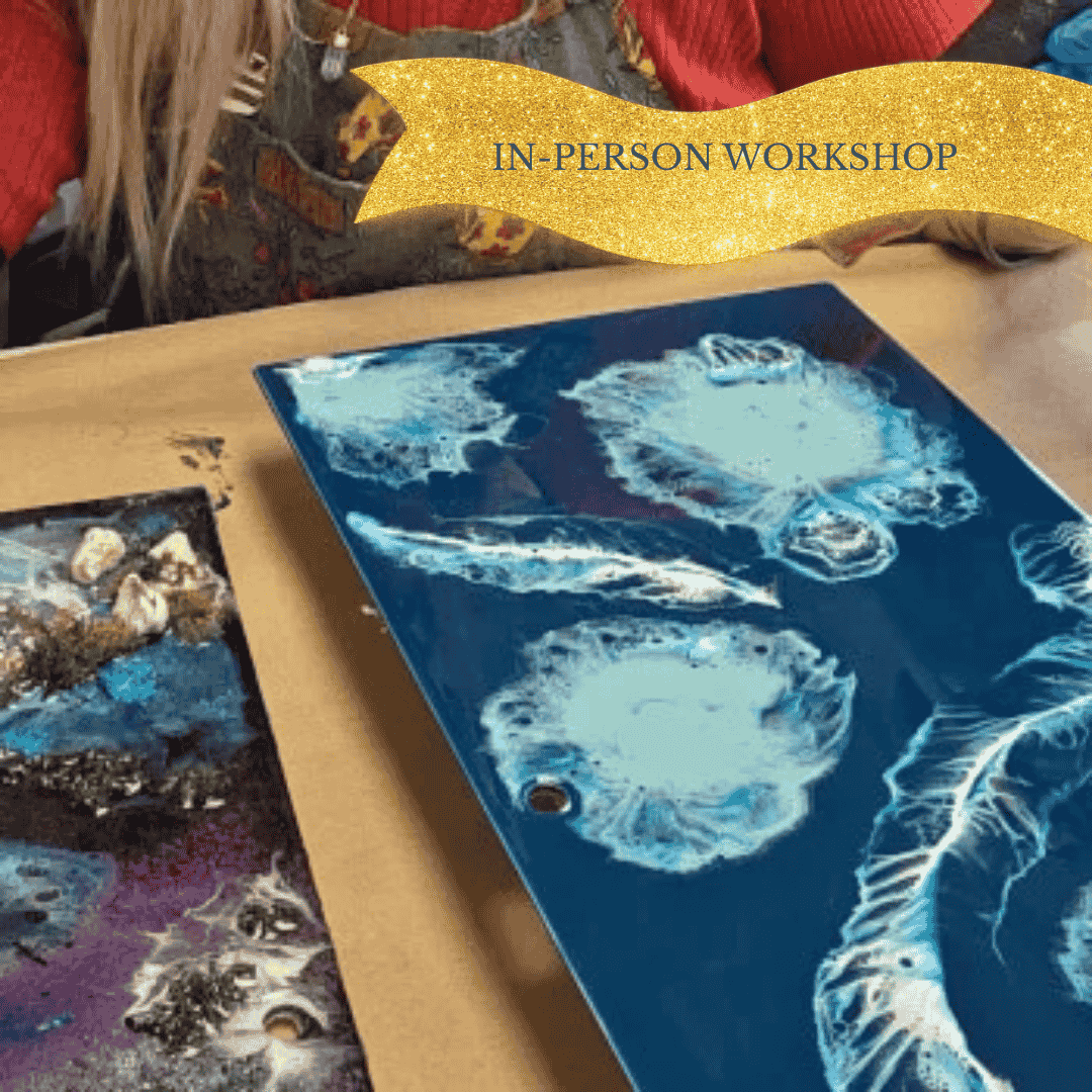 Abstract resin
beach resin
resin masterclass
resin lesson