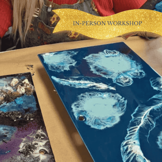 Abstract resin
beach resin
resin masterclass
resin lesson