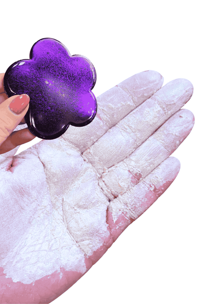 violet interference powder, ghost powder