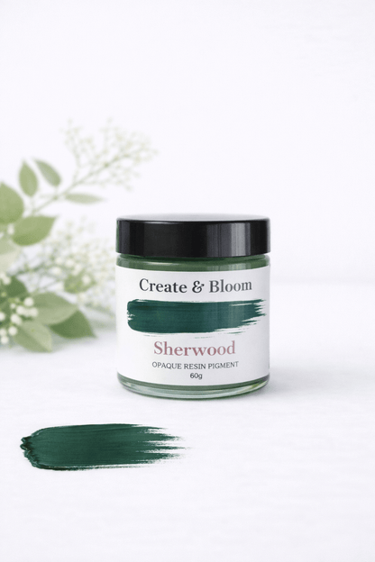 Opaque Resin Pigment: Sherwood Green